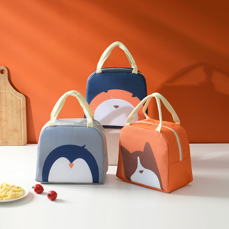 Fun Penguin-Themed Insulated Lunch Box