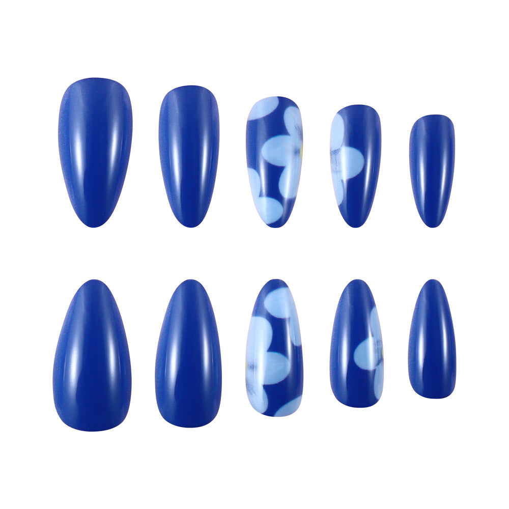 Artistic Floral Nail Set Bowlift