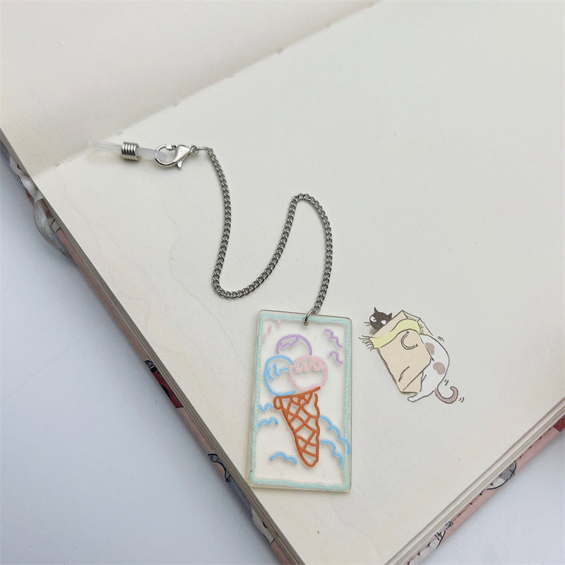 Heart-Designed Eyewear Chain Holder Bowlift