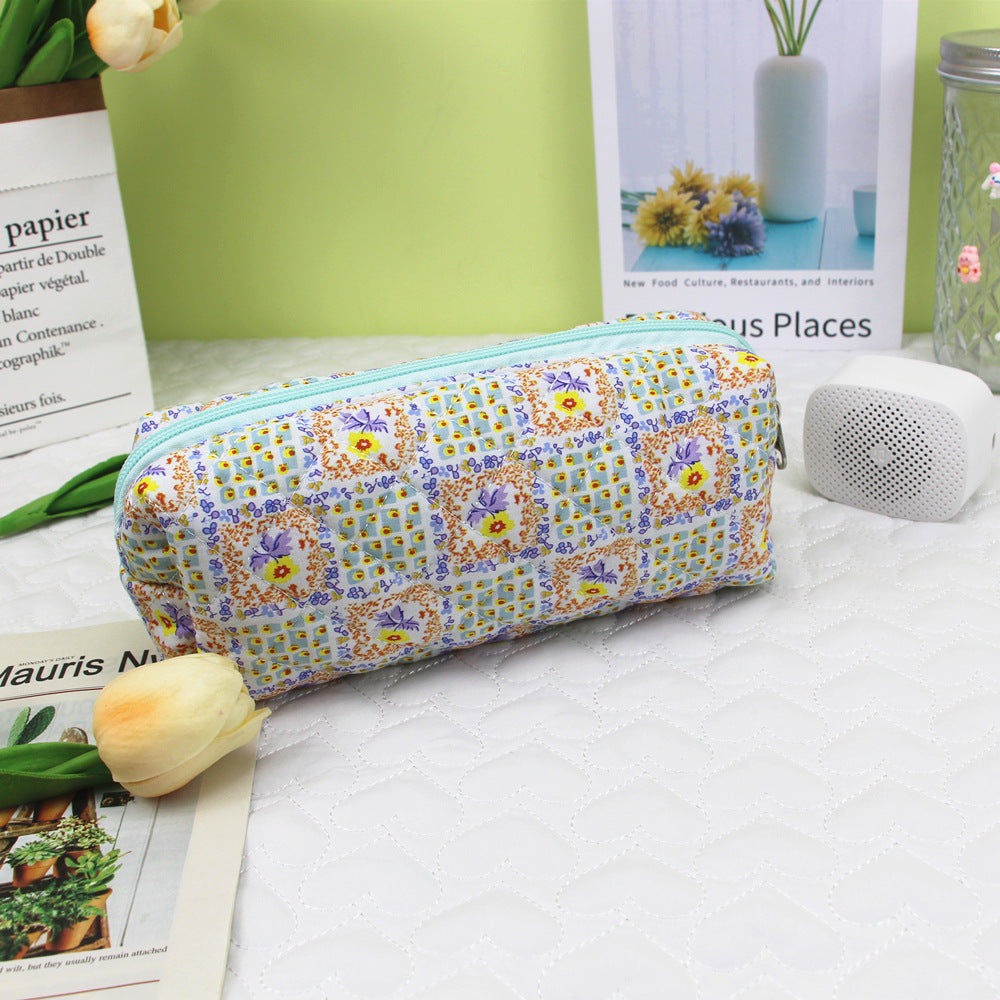 Quilted Zip Pencil Case Bowlift