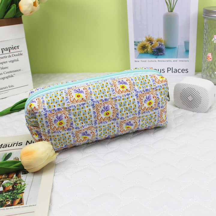 Quilted Zip Pencil Case Bowlift