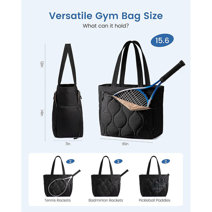 Spacious Tennis Tote Bag Bowlift