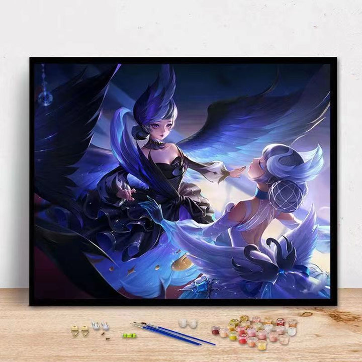 DIY Swan Painting Kit Bowlift