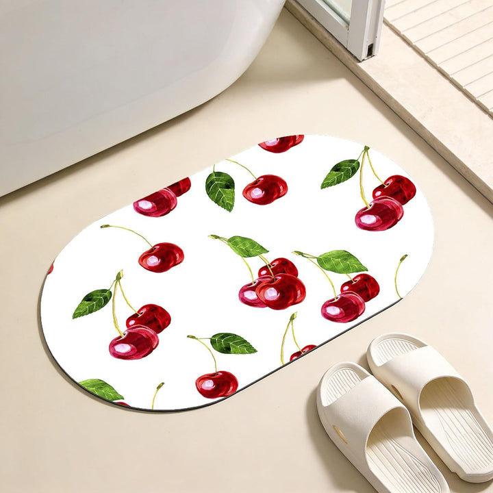 Leopard Print Bathroom Mat