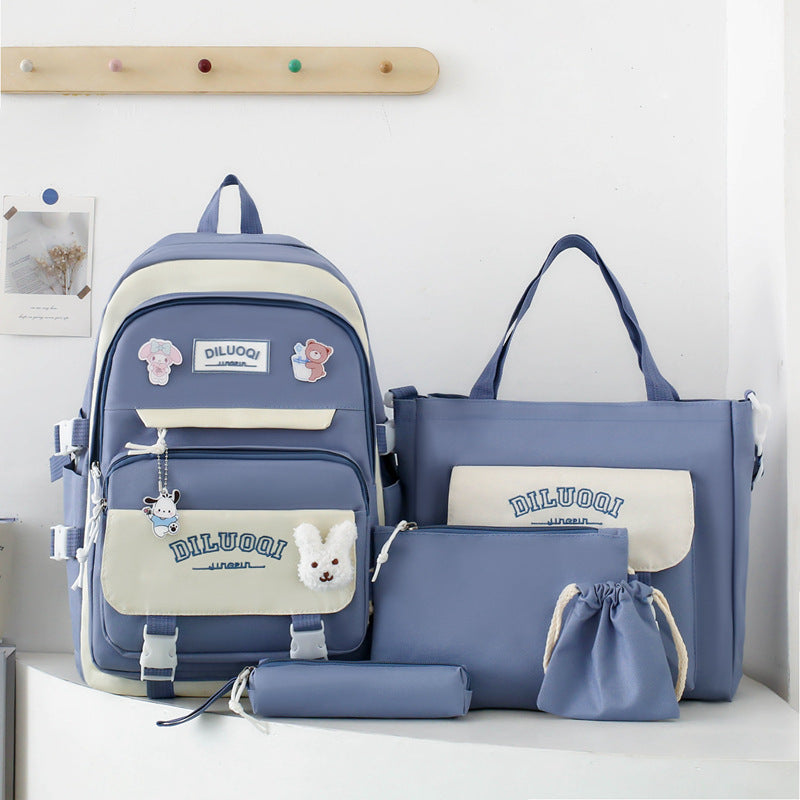 Versatile Multi-Pocket School Backpack Bowlift