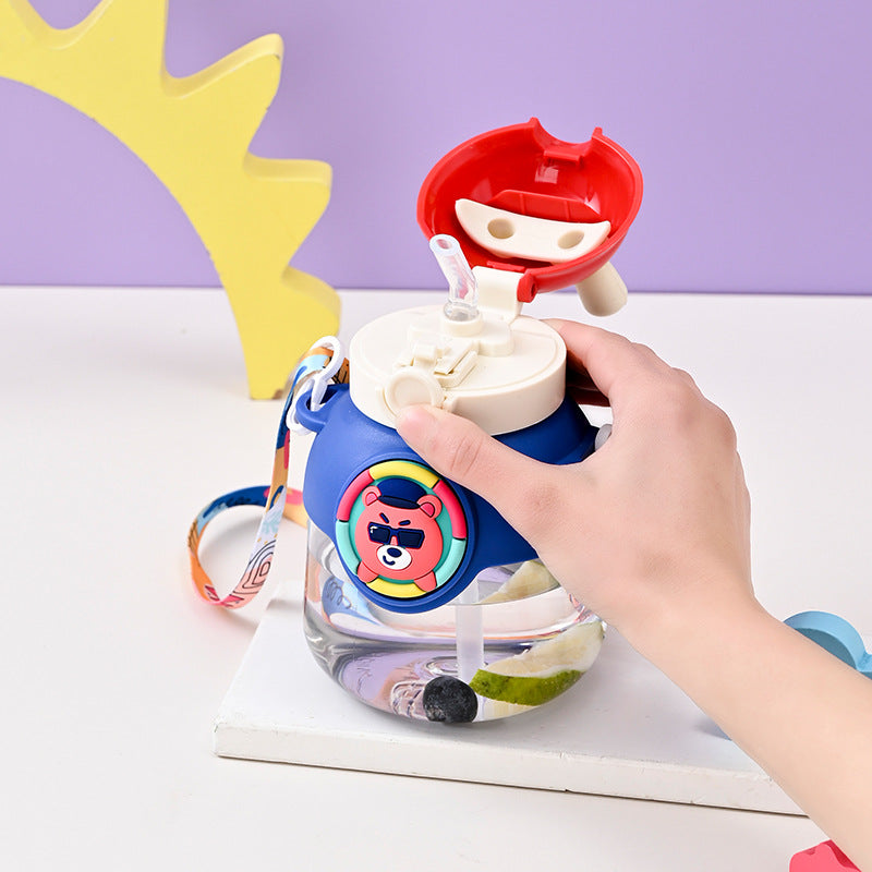 Women’s children’s drinking bottle with funny rabbit design Bowlift