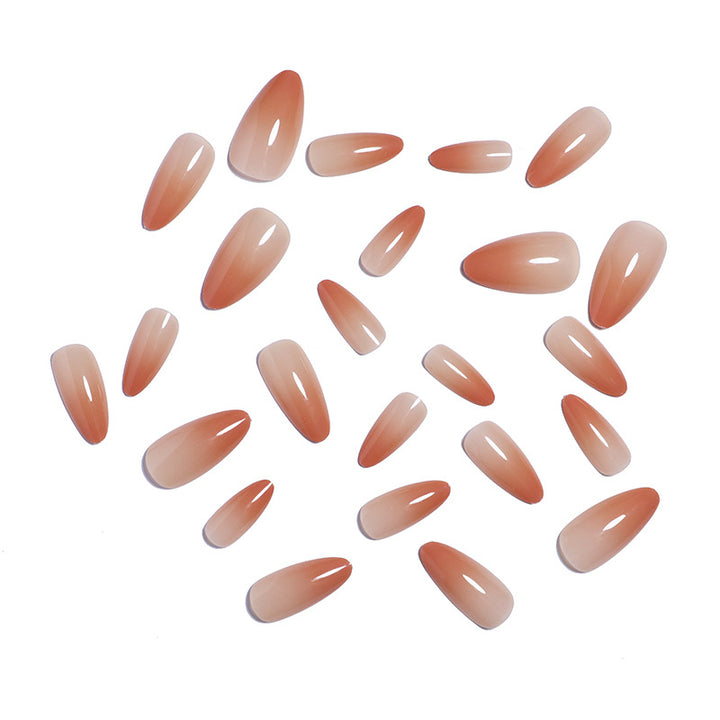 Glossy Stiletto Press-On Nails Bowlift