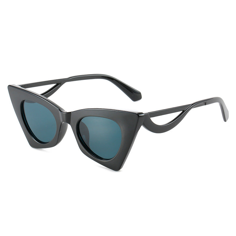 Women's Cat-Eye Sunglasses with Elegant Design Elements Bowlift