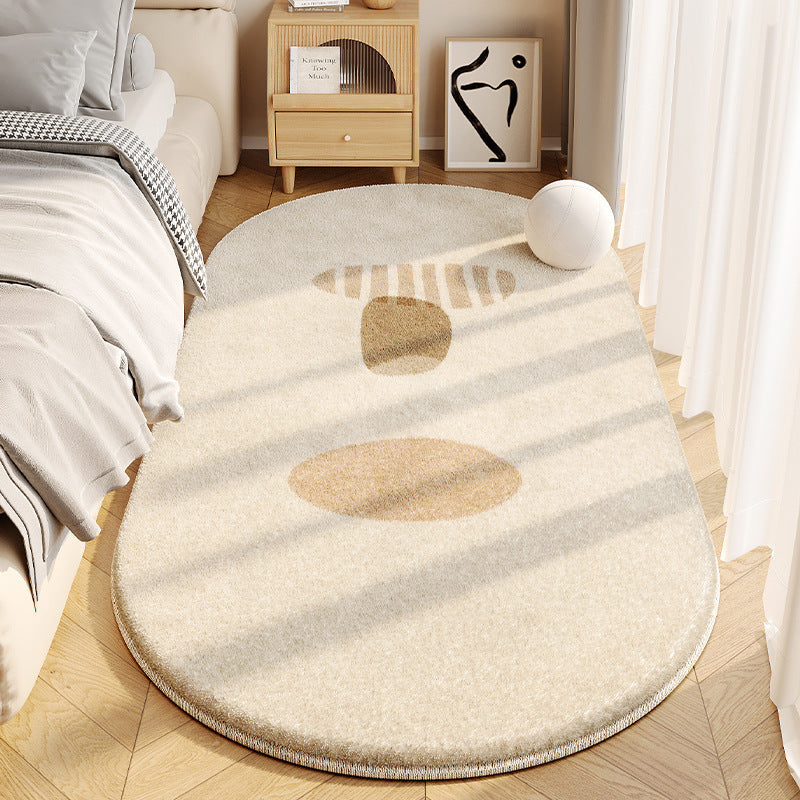 Cozy Footprint Shaped Area Rug