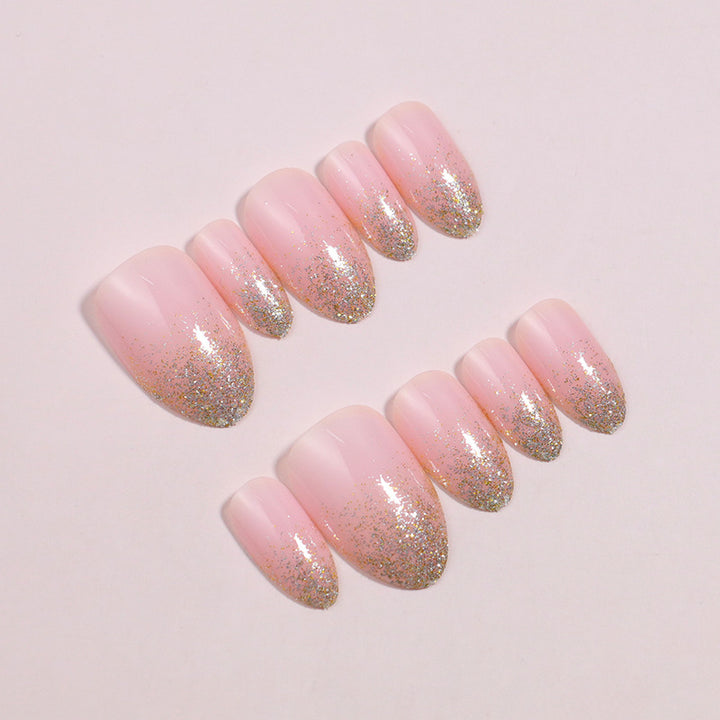 Glitter Ombre Press-On Nails Bowlift