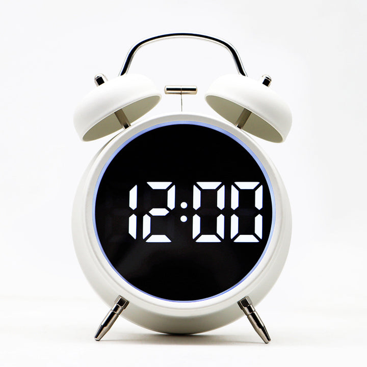 Digital Alarm Clock with High-Resolution LED Display Bowlift