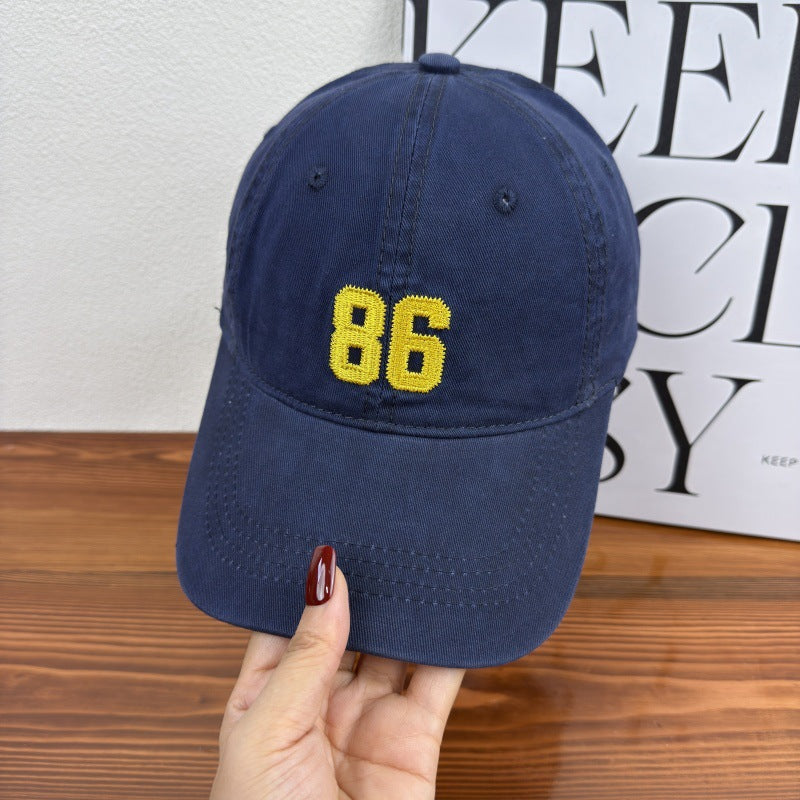 Men's Embroidered Casual Cotton Baseball Cap Bowlift