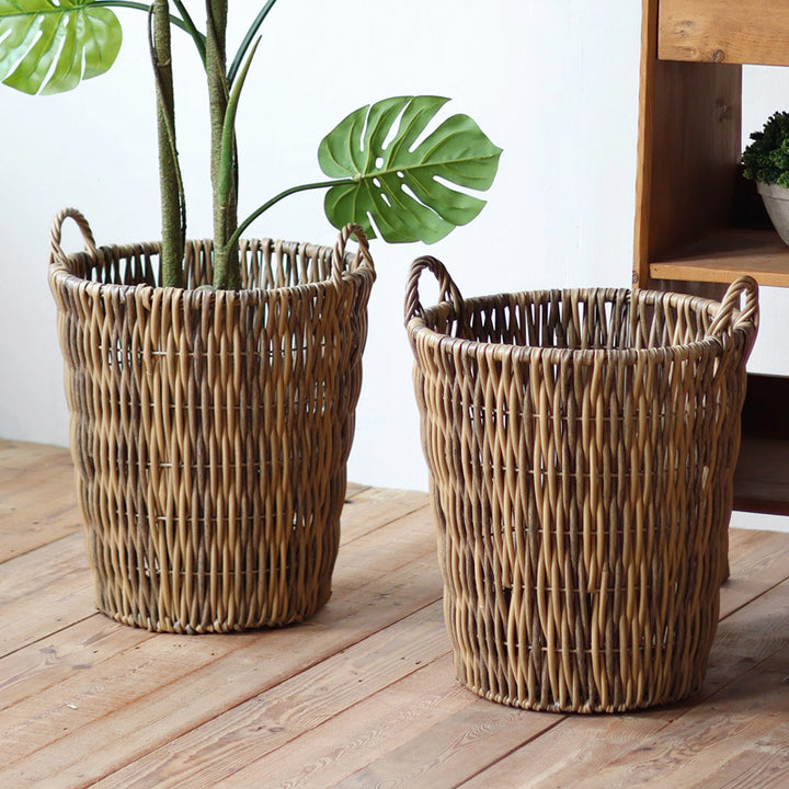 High-Quality Woven Storage Basket Bowlift