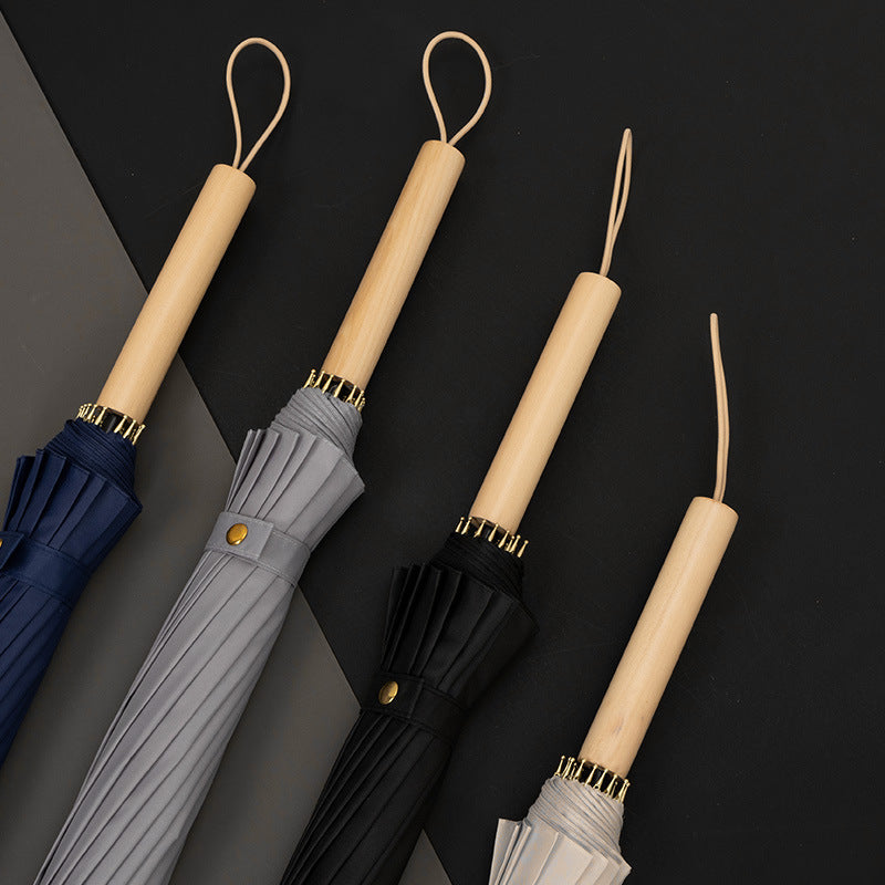 Women's Folding Umbrella with Elegant Handling and Unique Design Bowlift