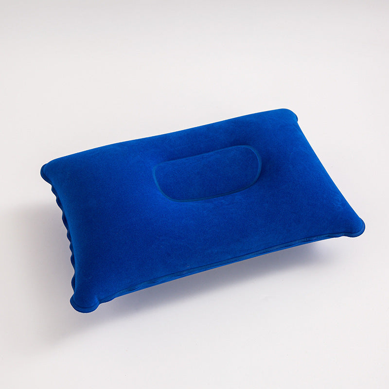 Ergonomic Inflatable Travel Pillow with Head Cradle Bowlift