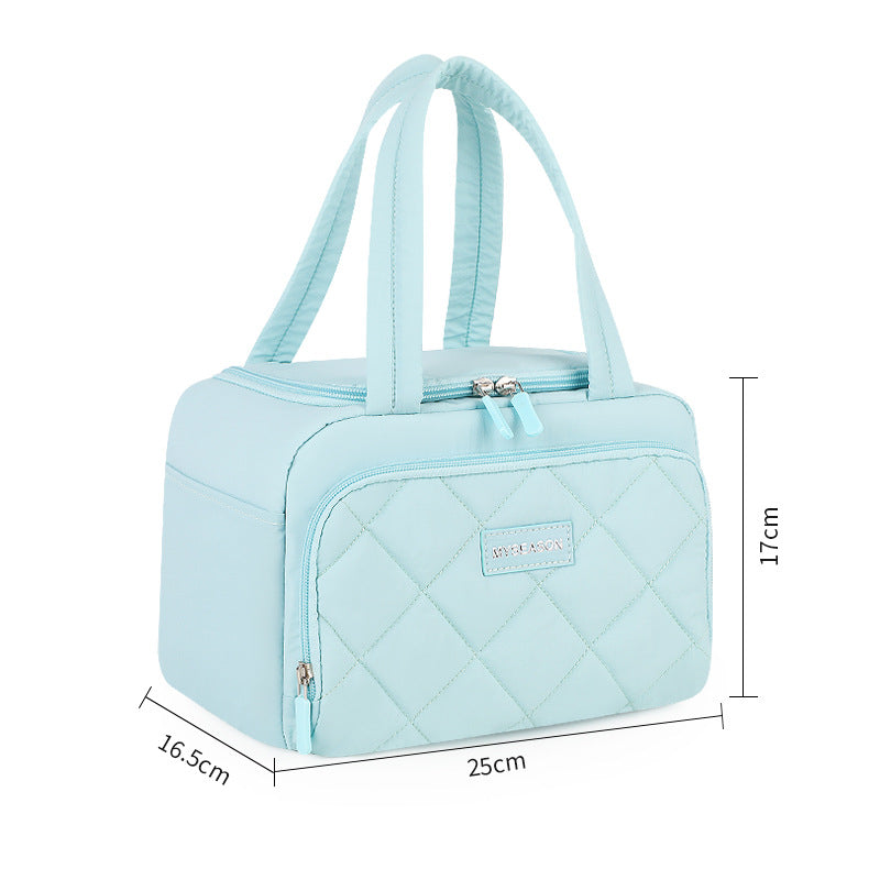 Insulated Quilted Lunch Cooler Bag Bowlift