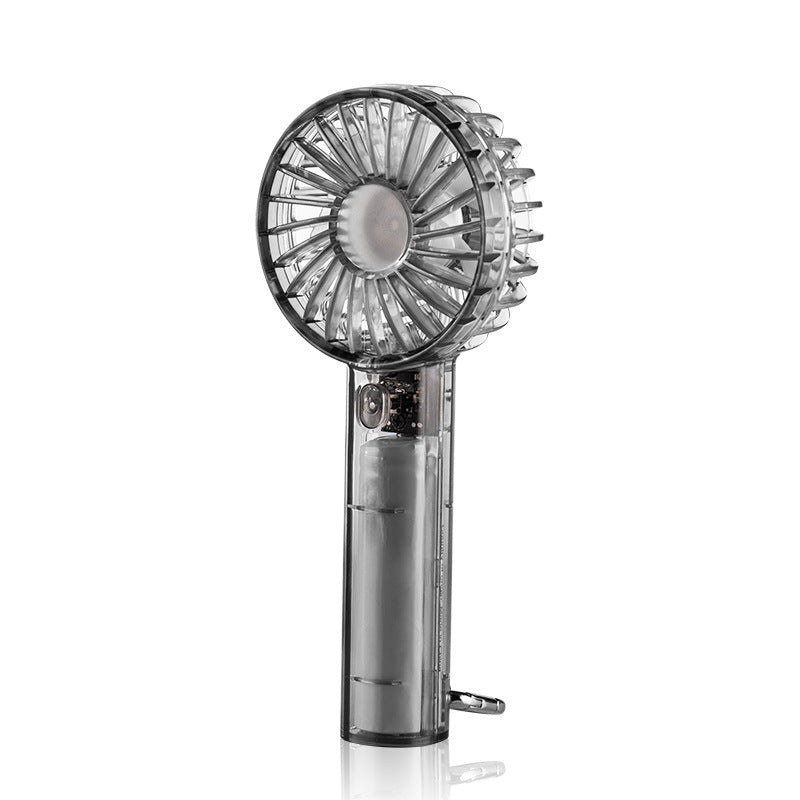 Women portable mini hand fan with ergonomic grip Bowlift