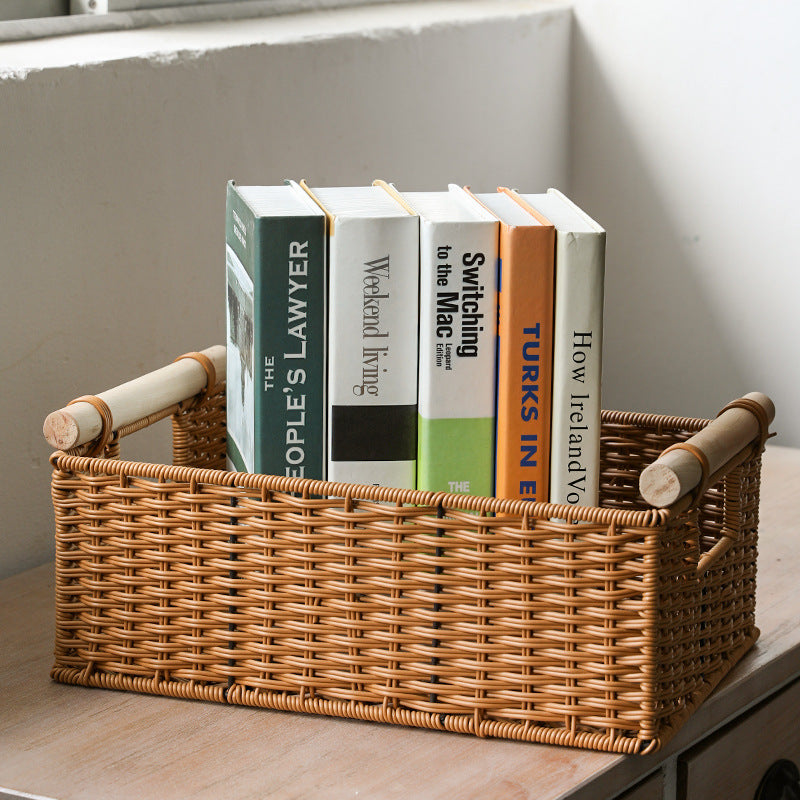 Handcrafted Utility Storage Basket Bowlift