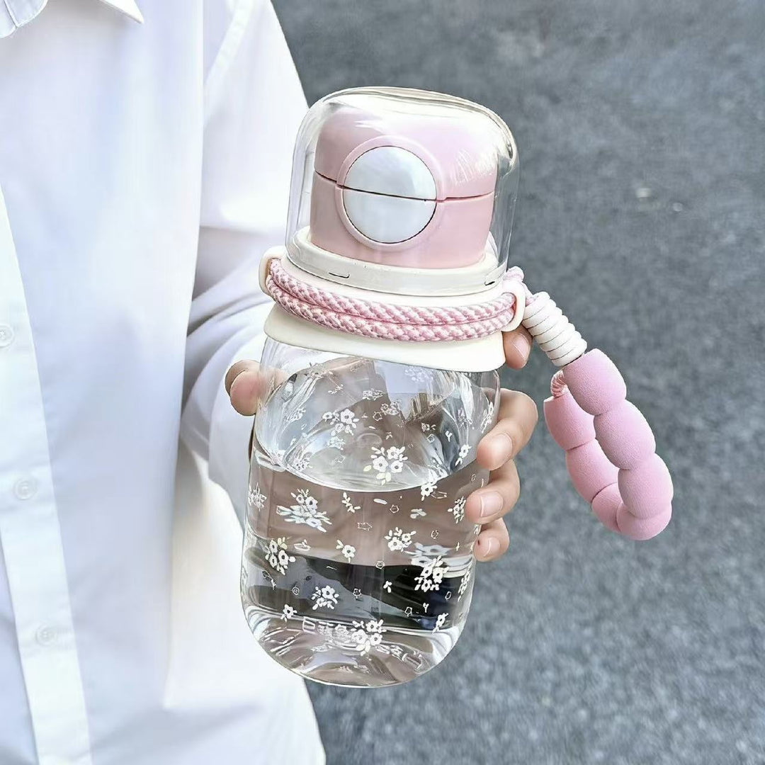 Ladies Leakproof Drinking Bottle with Animal Motifs Bowlift