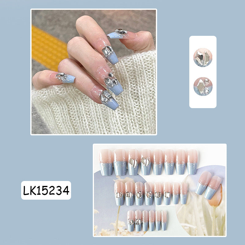 Decorative Press-On Nail Tips Set Bowlift