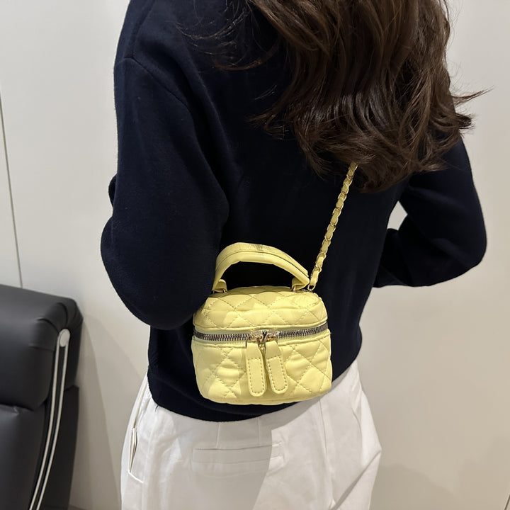 Quilted Mini Crossbody Bag Bowlift