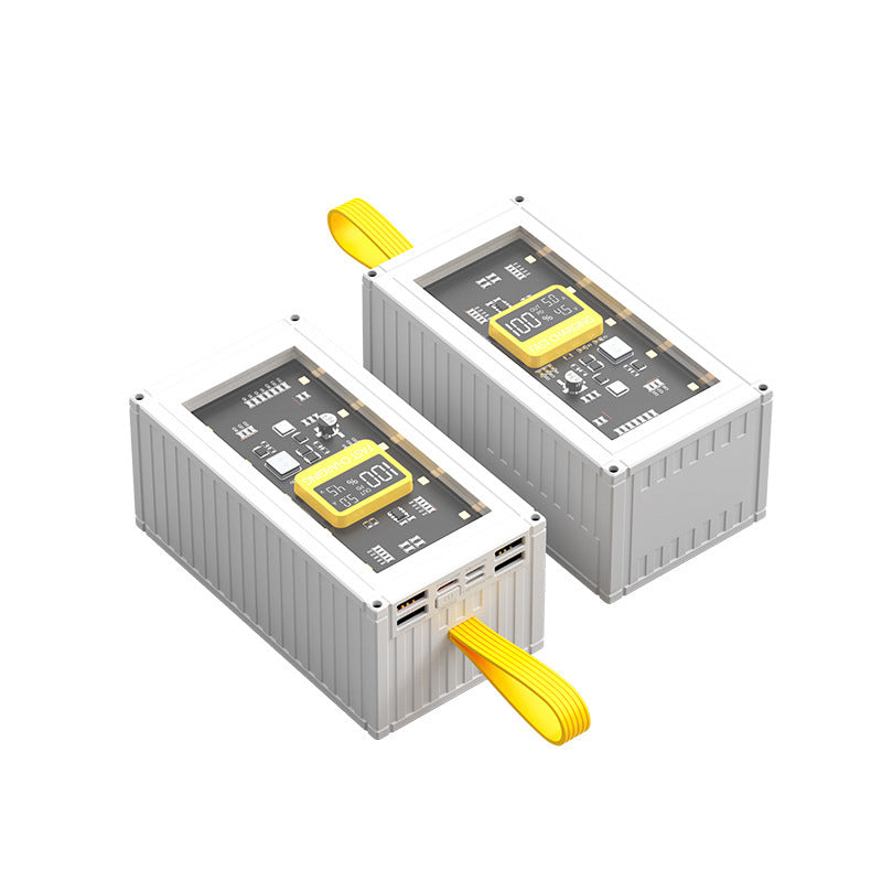 Portable power bank with digital charging display and quick charging function Bowlift