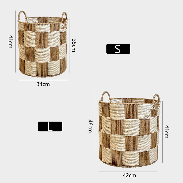 Handwoven storage basket Bowlift