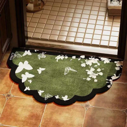 Decorative Butterfly Shaped Bath Mat