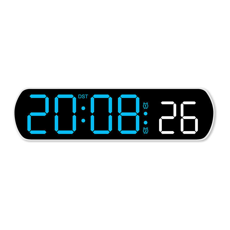 Digital table clock with temperature and date display Bowlift