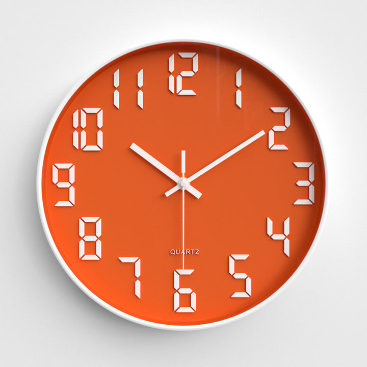 Wall clocks in minimalist style Bowlift