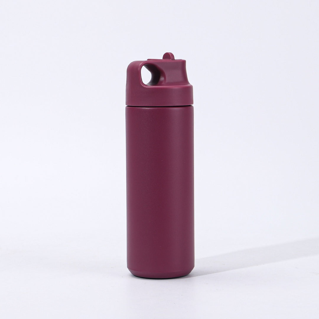 Women high-quality insulated water bottle with practical carrying handle Bowlift