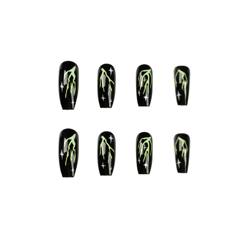 Creative Nail Art with Neon Motif Bowlift