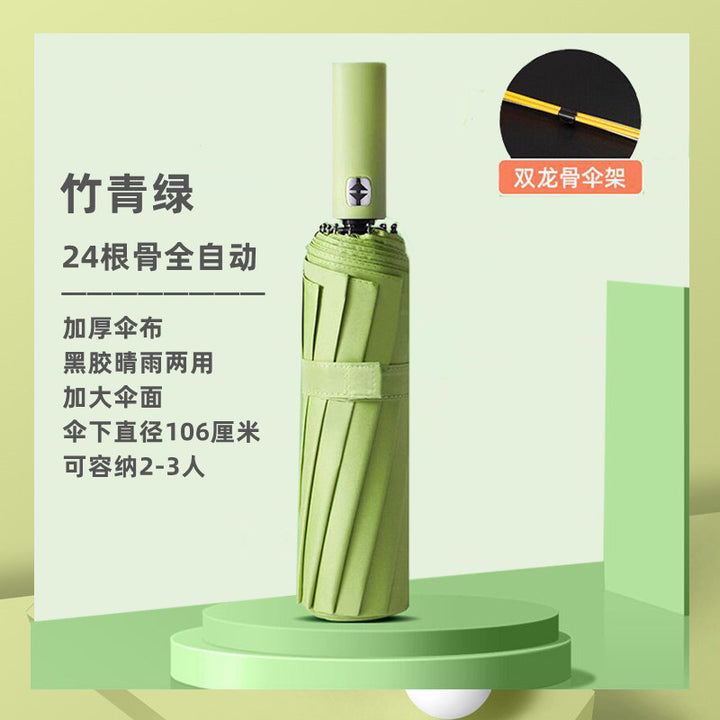Women's Collapsible Umbrella with Stable Frame Construction Bowlift