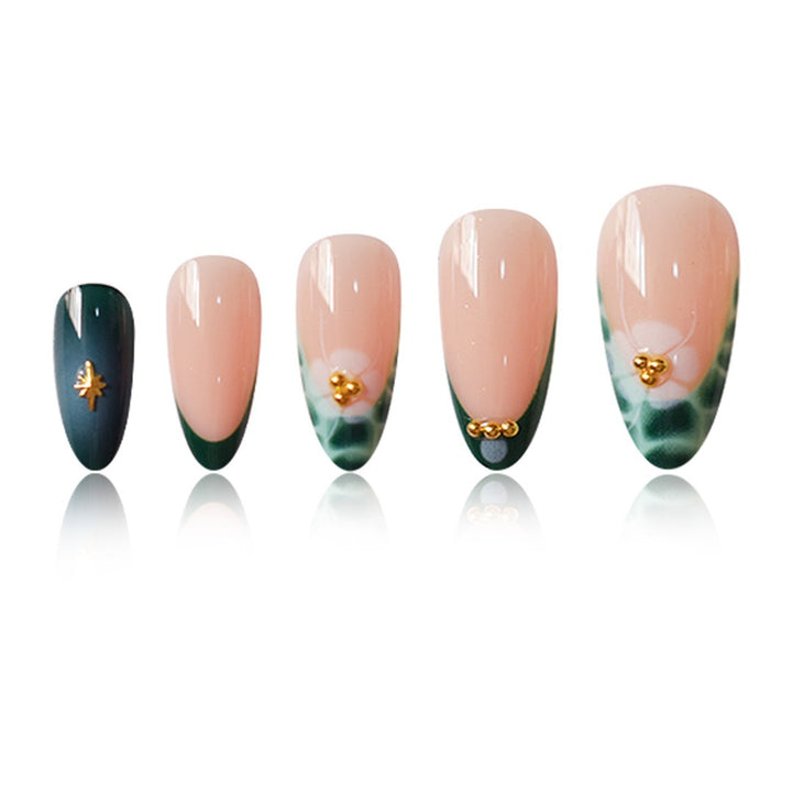 Stylish Artistic Gel Nail Design Bowlift