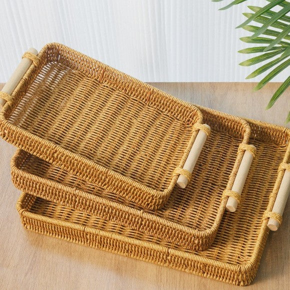 Woven Serving Tray Bowlift