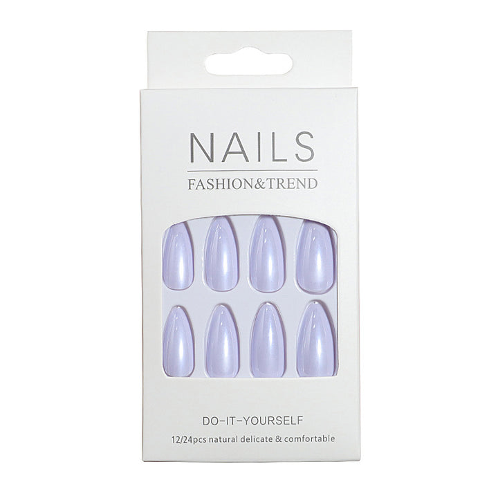 Glossy Faux Nail Set Bowlift