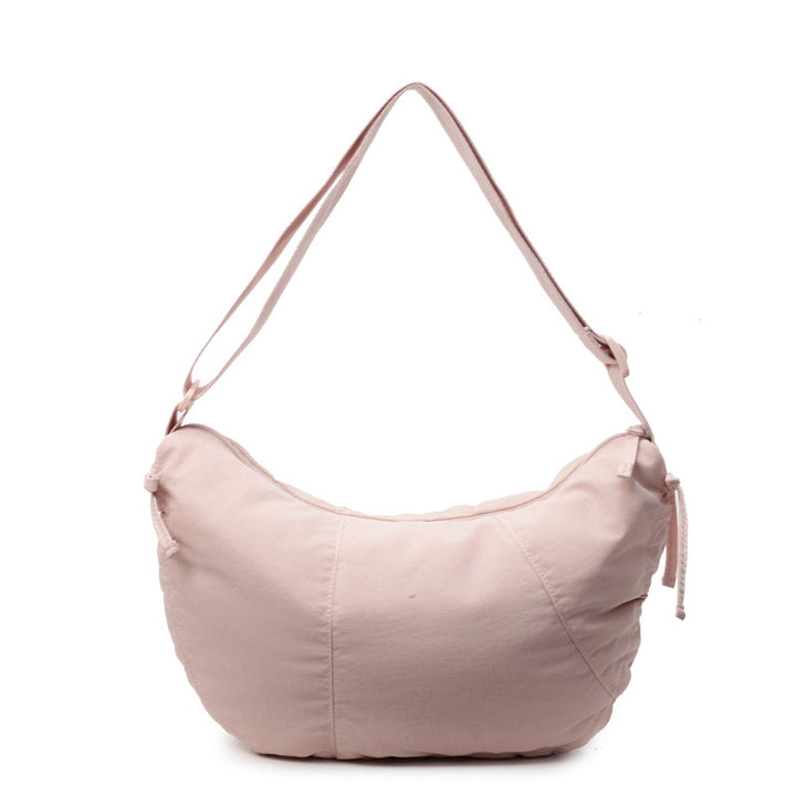 Casual Soft Fabric Hobo Bag Bowlift