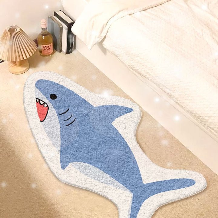 Fish Shop Shaped Decorative Bath Mat
