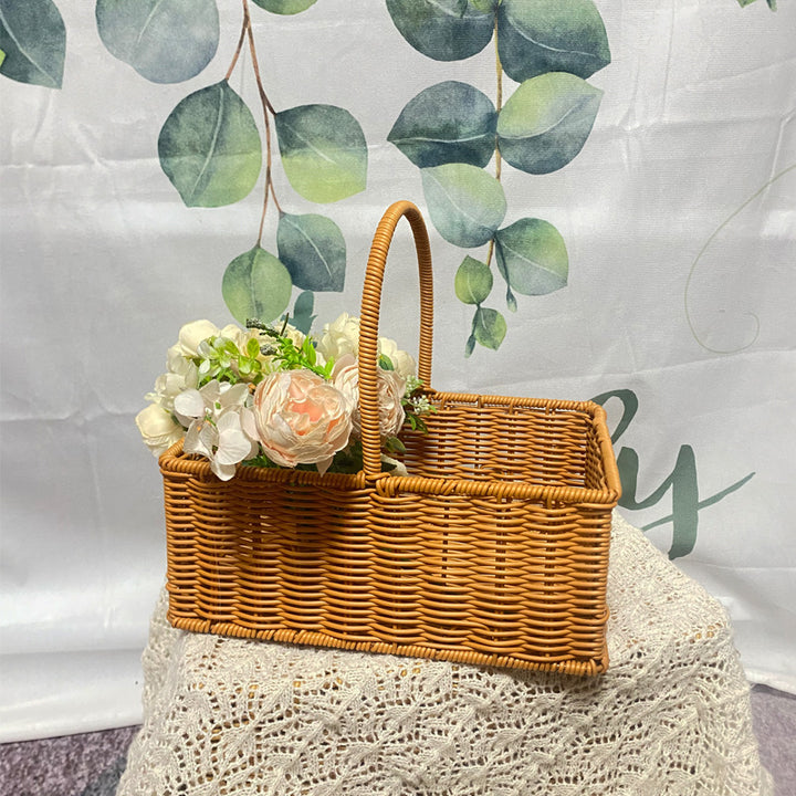 Unisex basket made of woven material Bowlift