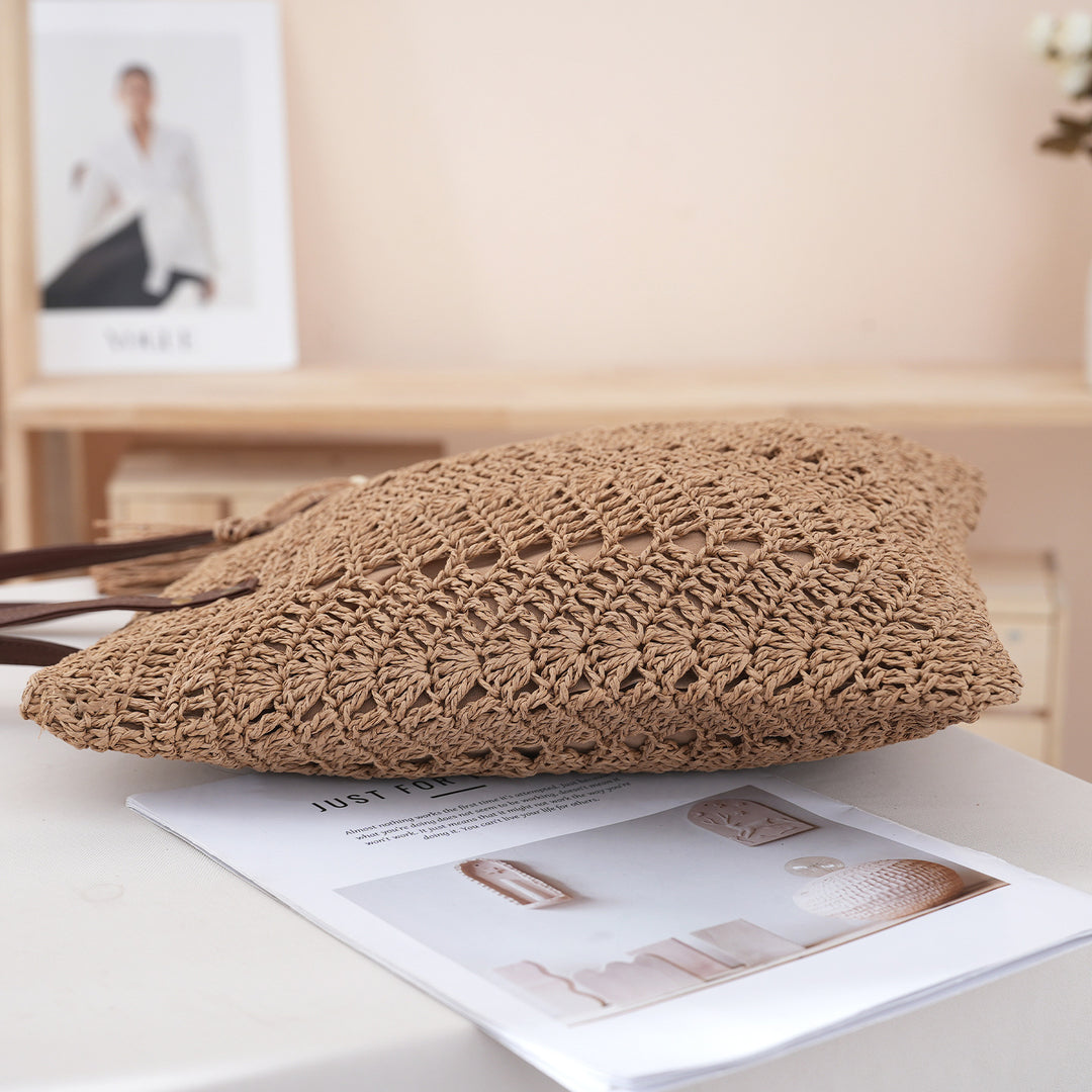 Handcrafted Macrame Tote Bag Bowlift