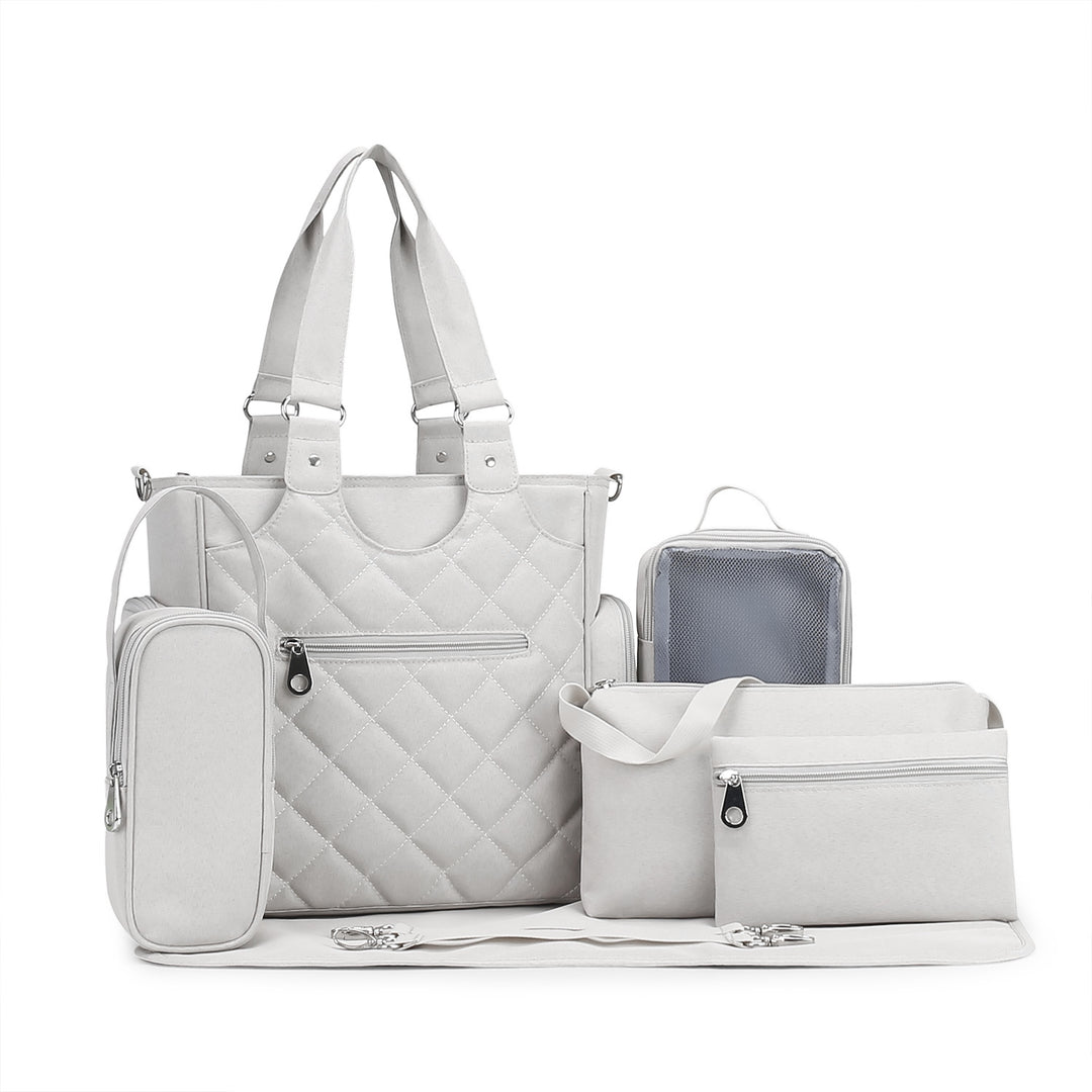 All-In-One Diaper Bag with Multifunctional Accessories Bowlift