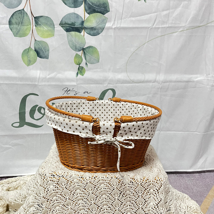Storage Woven Basket Bowlift