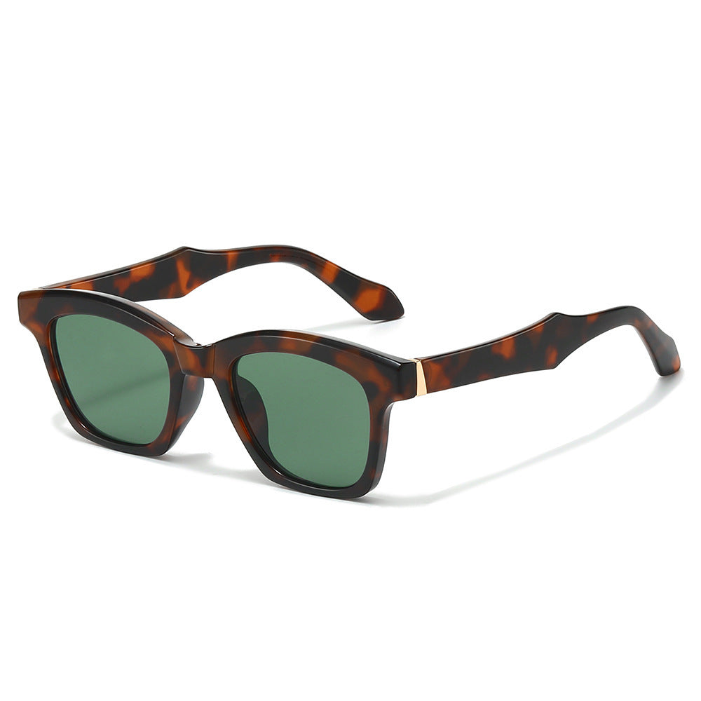 Stylish Oversized Tortoise Shell Frame Sunglasses Bowlift