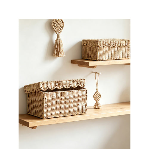 Basket with lid Bowlift
