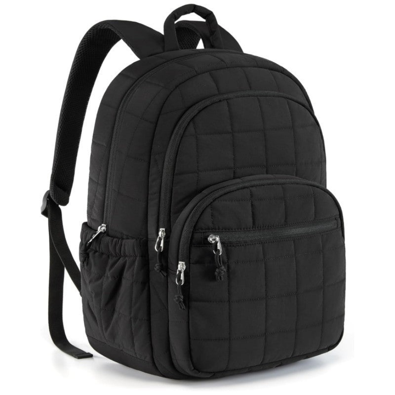 Fashionable backpack with padded interior and multiple compartments Bowlift