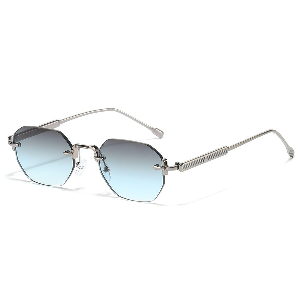 Chic Oversized Octagonal Sunglasses with Elegant Metal Accents Bowlift