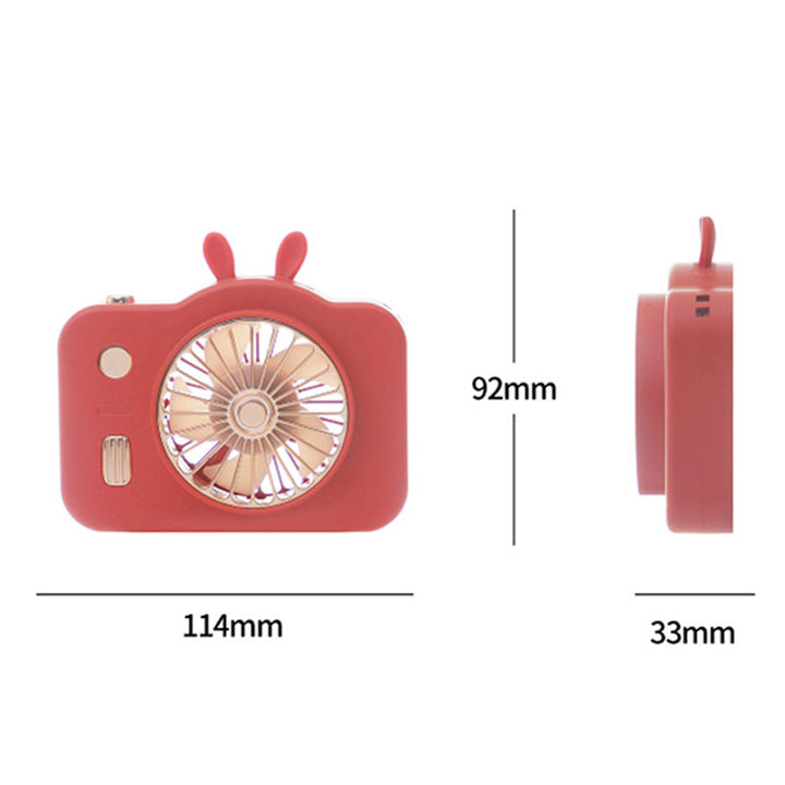 Women's Portable Camera Style Fan Bowlift