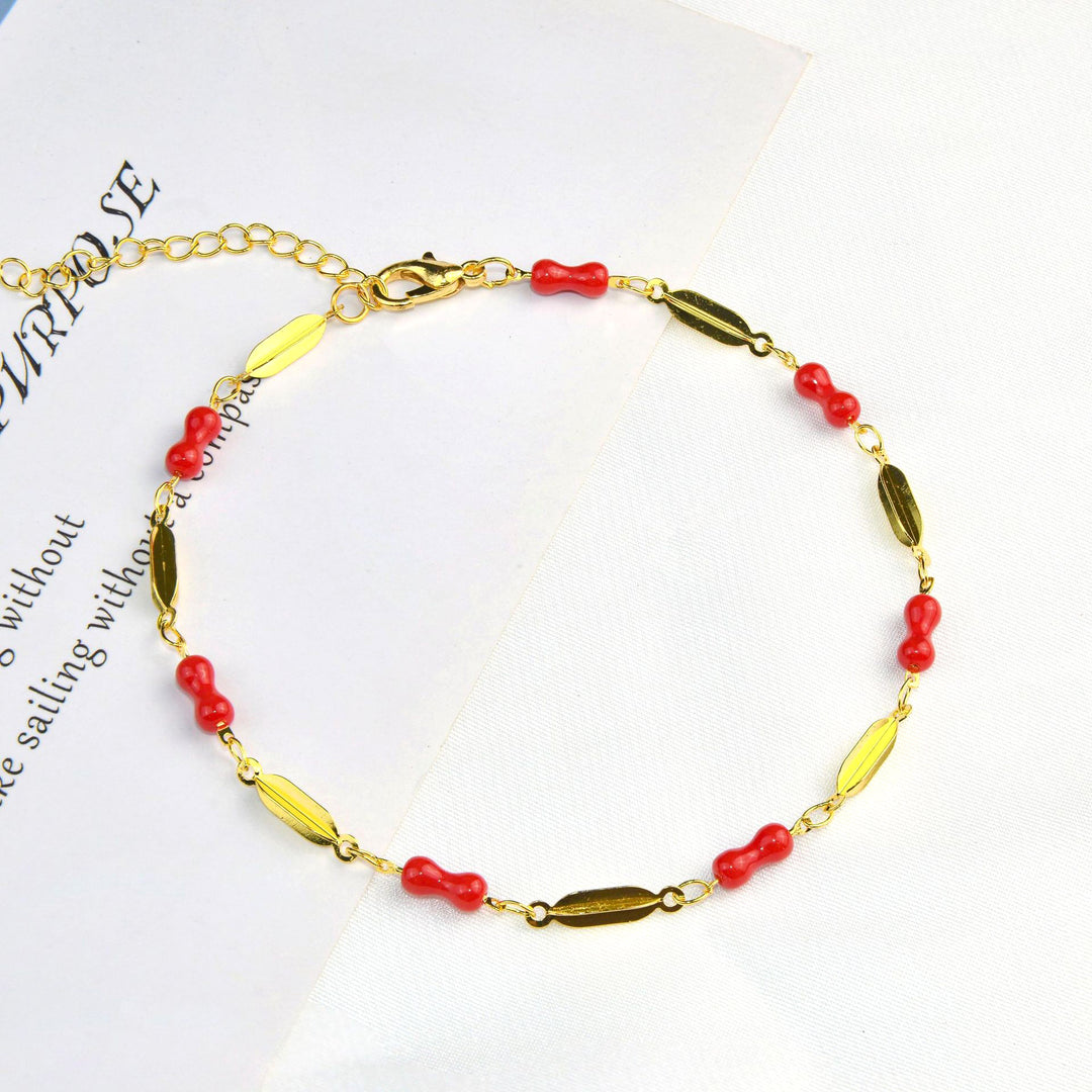 Elegant Gemstone Anklet Bowlift