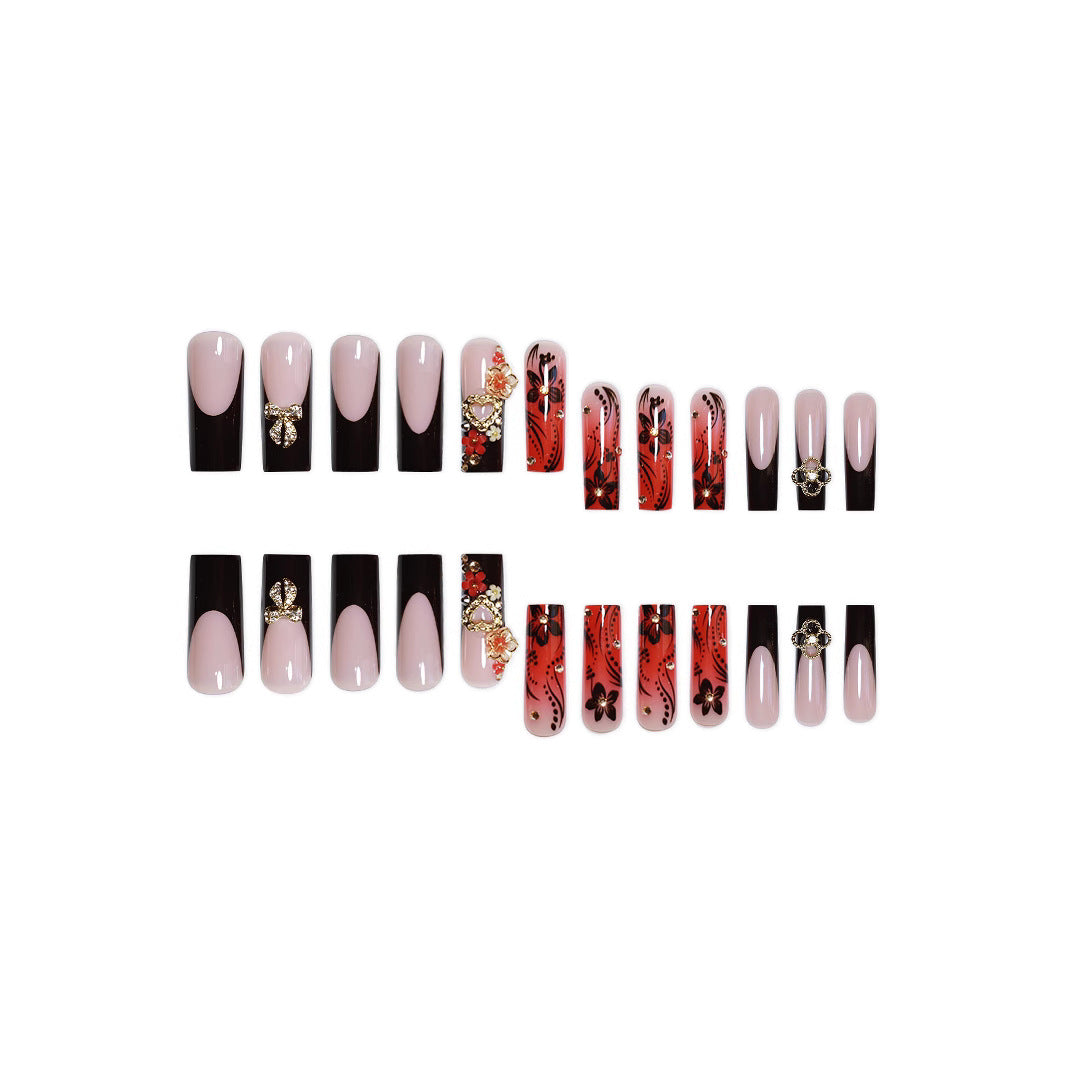 Artistic 3D Nail Art Enhancements Bowlift