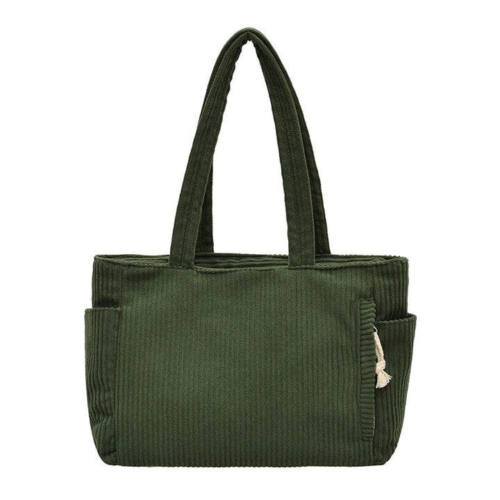 WoVersatile Corduroy Tote Bag Bowlift